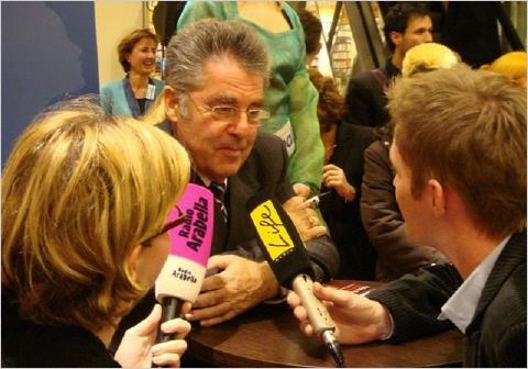 Bundespräsident Heinz Fischer spricht sich für Verpartnerung Homosexueller am Standesamt aus